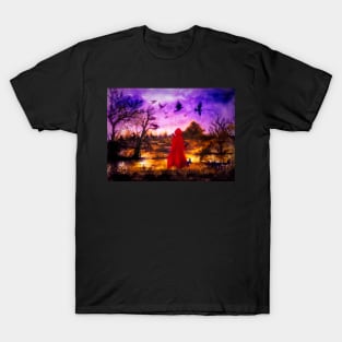 Red witch in the swamp T-Shirt